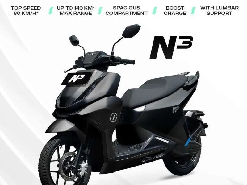 Alva N3 Black Hitam